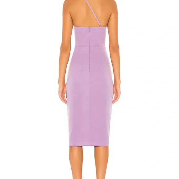 worn once Lovers + Friends Lavender Midi Dress - Picture 3 of 4